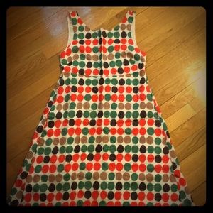 J Crew Polka Dot Tank Dress